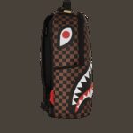 Zaino Sprayground SHARKS IN PARIS LOST & FOUND BACKPACK Marrone - Foto 3