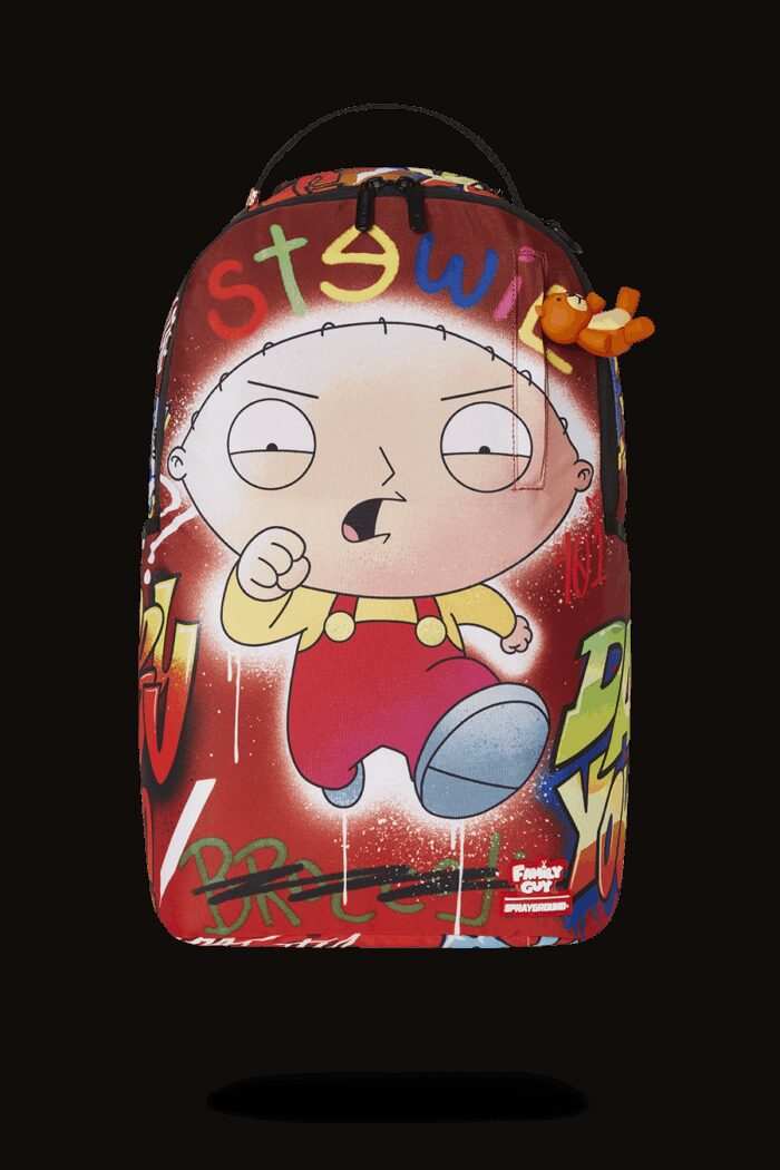 Zaino Sprayground STEWIE ON THE RUN DLXR BACKPACK Marrone