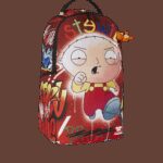 Zaino Sprayground STEWIE ON THE RUN DLXR BACKPACK Marrone - Foto 2