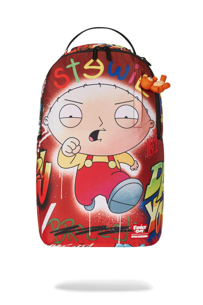 Zaino Sprayground STEWIE ON THE RUN DLXR BACKPACK Marrone