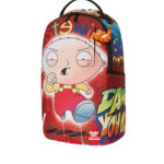 Zaino Sprayground STEWIE ON THE RUN DLXR BACKPACK Marrone - Foto 5