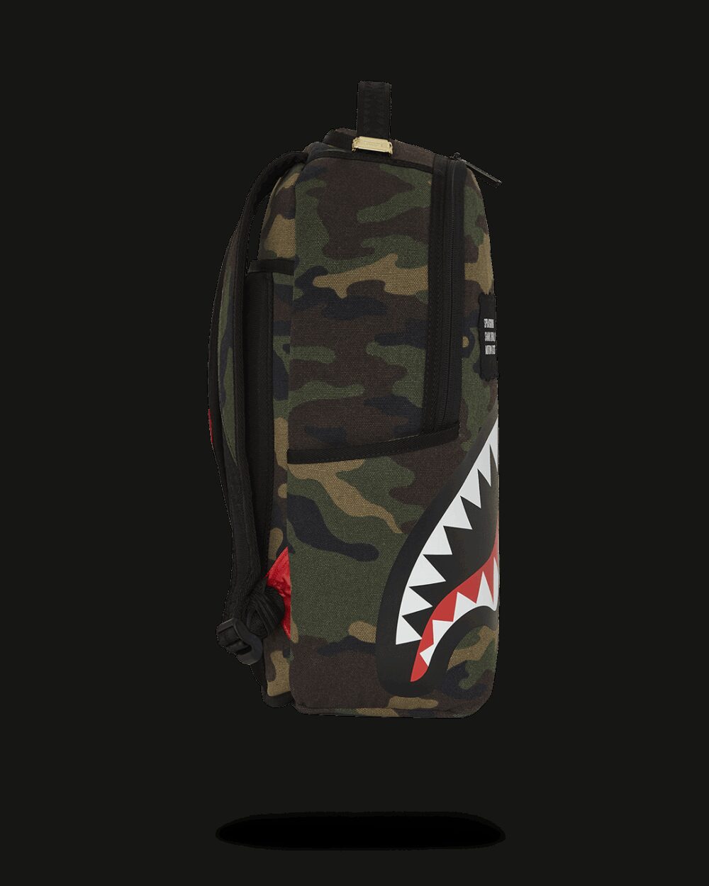 Zaino Sprayground SHARK CENTRAL CAMO DLXS BACKPACK Mimetico - Foto 3