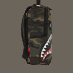 Zaino Sprayground SHARK CENTRAL CAMO DLXS BACKPACK Mimetico - Foto 3