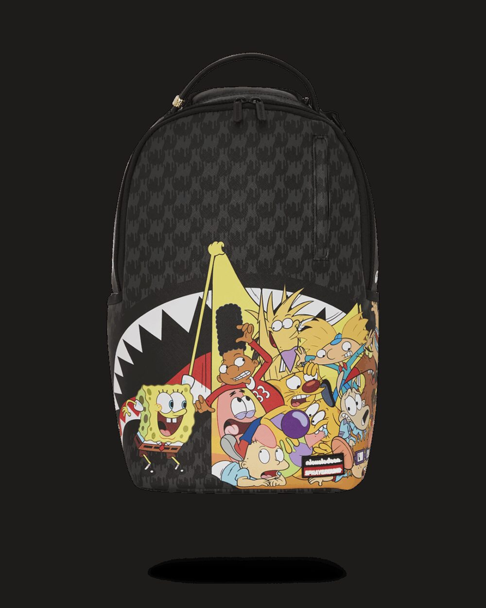 Zaino Sprayground 90S NICK CRAMMED REVEAL DLXSV BACKPACK Nero - Foto 1
