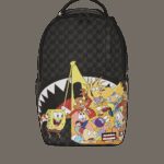 Zaino Sprayground 90S NICK CRAMMED REVEAL DLXSV BACKPACK Nero - Foto 1