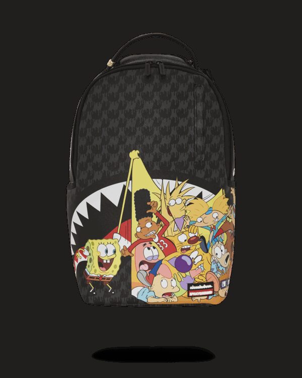Zaino Sprayground 90S NICK CRAMMED REVEAL DLXSV BACKPACK Nero - Foto 1