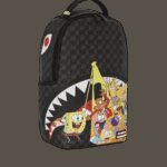 Zaino Sprayground 90S NICK CRAMMED REVEAL DLXSV BACKPACK Nero - Foto 2
