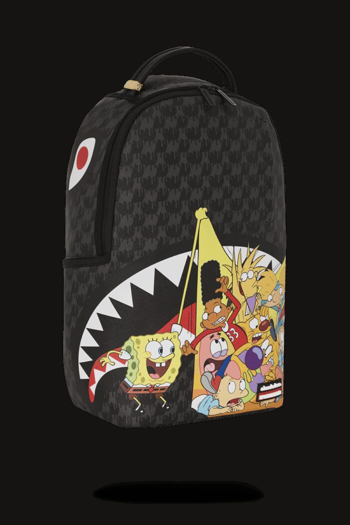 Zaino Sprayground 90S NICK CRAMMED REVEAL DLXSV BACKPACK Nero