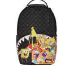 Zaino Sprayground 90S NICK CRAMMED REVEAL DLXSV BACKPACK Nero - Foto 1