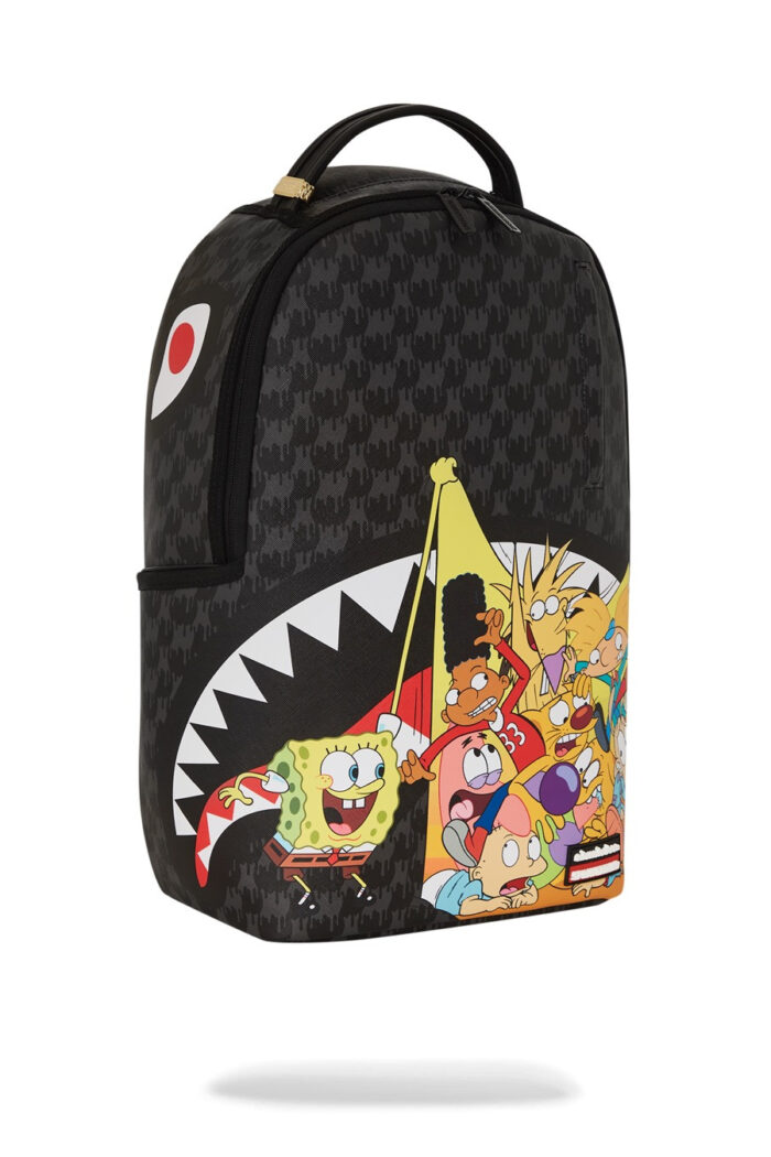 Zaino Sprayground 90S NICK CRAMMED REVEAL DLXSV BACKPACK Nero