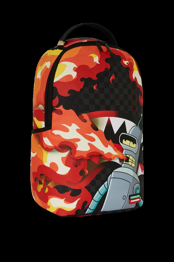 Zaino Sprayground BENDER FIRE DRAMA DLXV BACKPACK Nero