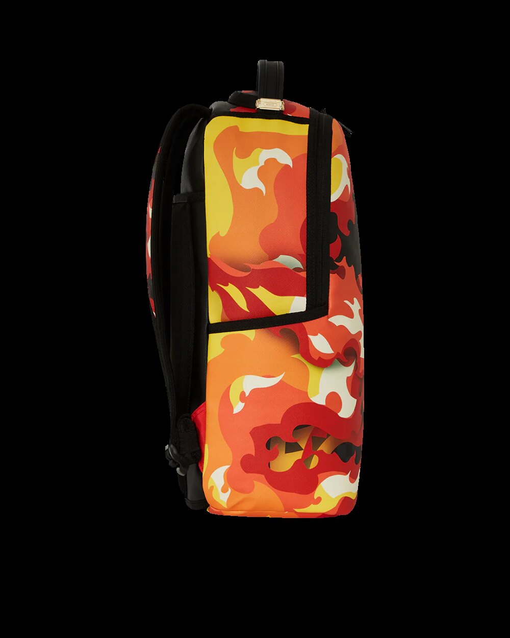 Zaino Sprayground BENDER FIRE DRAMA DLXV BACKPACK Nero - Foto 3
