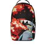 Zaino Sprayground BENDER FIRE DRAMA DLXV BACKPACK Nero - Foto 1