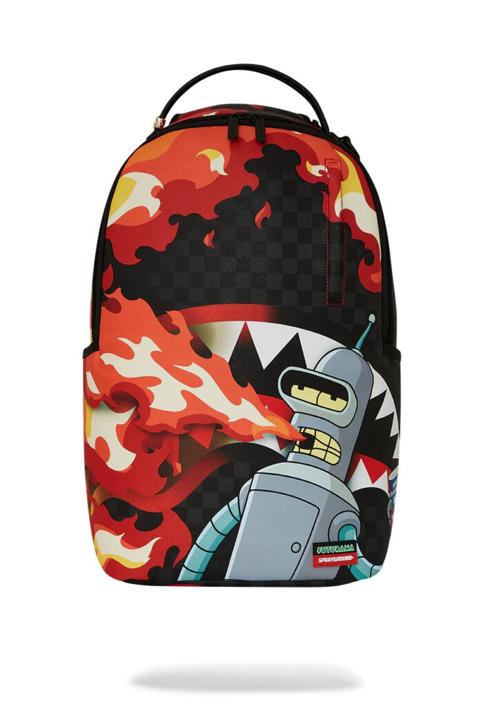 Zaino Sprayground BENDER FIRE DRAMA DLXV BACKPACK Nero