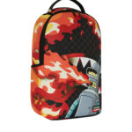 Zaino Sprayground BENDER FIRE DRAMA DLXV BACKPACK Nero - Foto 2