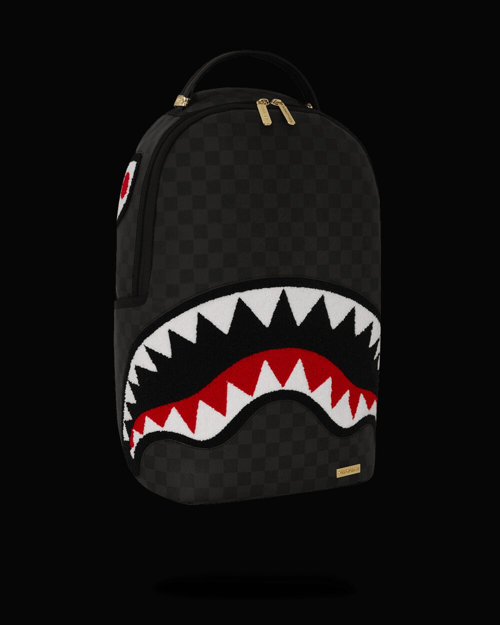 Zaino Sprayground BLACK CHENILLE SIP DLXSV BACKPACK Nero - Foto 2