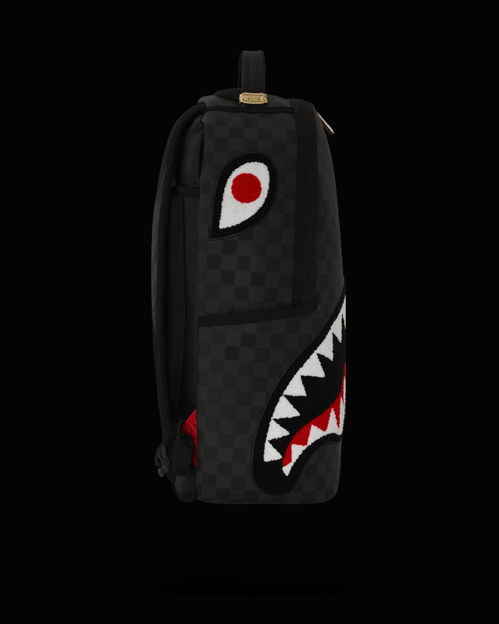 Zaino Sprayground BLACK CHENILLE SIP DLXSV BACKPACK Nero - Foto 3