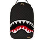 Zaino Sprayground BLACK CHENILLE SIP DLXSV BACKPACK Nero - Foto 1