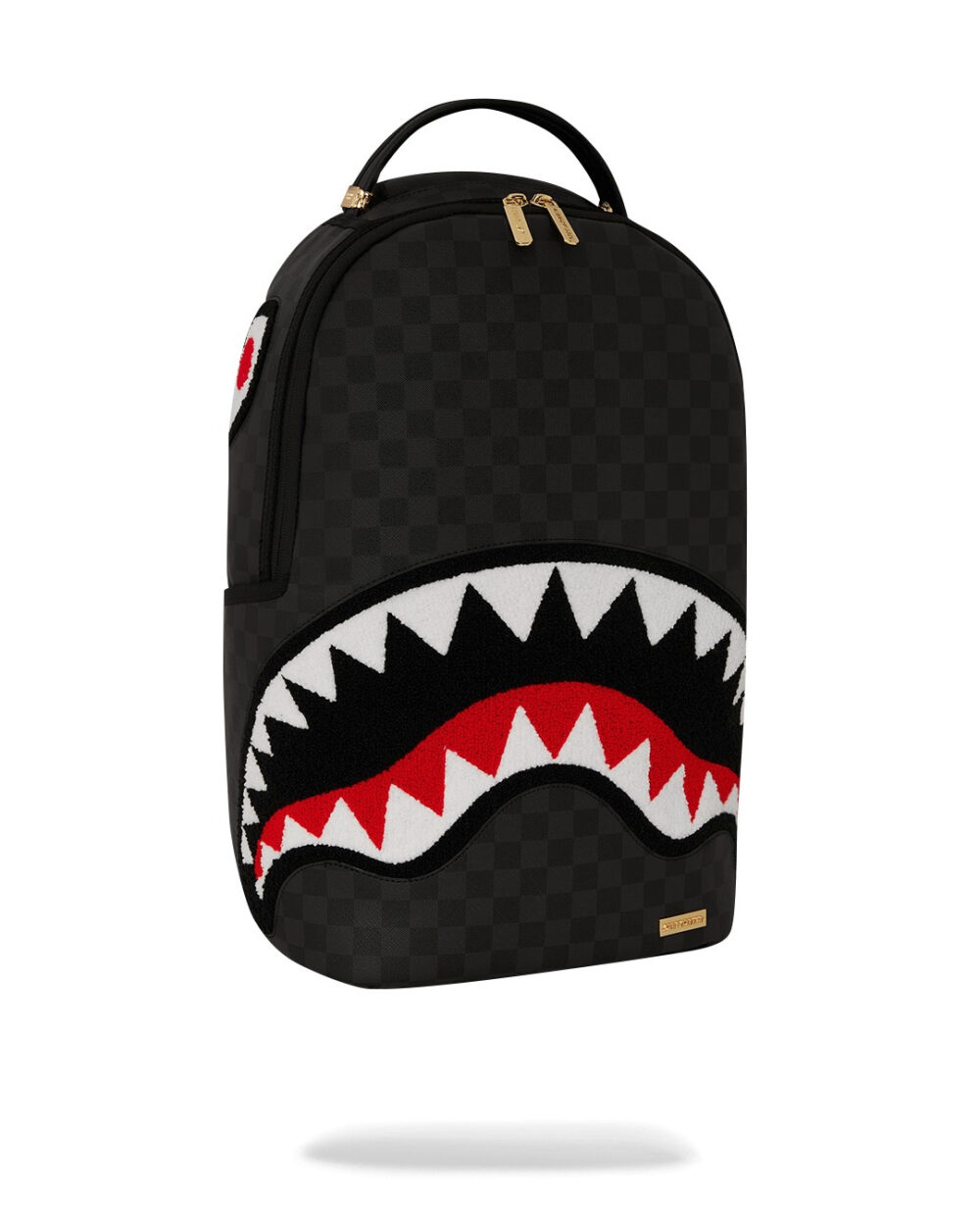 Zaino Sprayground BLACK CHENILLE SIP DLXSV BACKPACK Nero - Foto 2