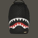 Zaino Sprayground BLACK OUT SHARKS IN PARIS DLXSV BACKPACK Nero - Foto 1