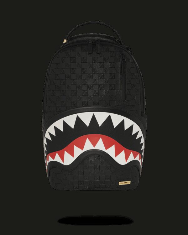 Zaino Sprayground BLACK OUT SHARKS IN PARIS DLXSV BACKPACK Nero - Foto 1