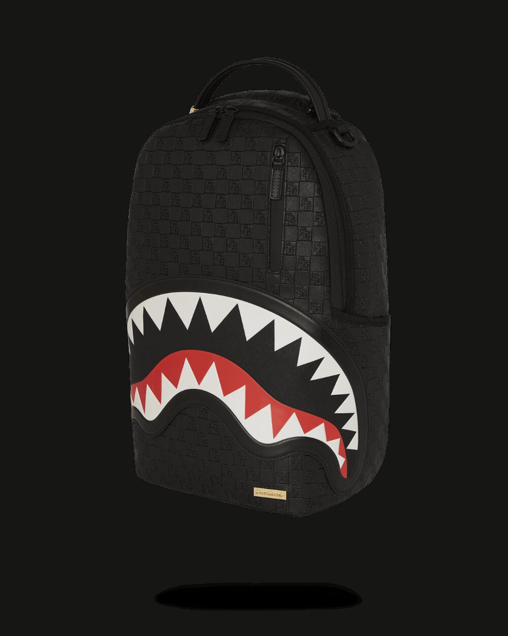 Zaino Sprayground BLACK OUT SHARKS IN PARIS DLXSV BACKPACK Nero - Foto 5