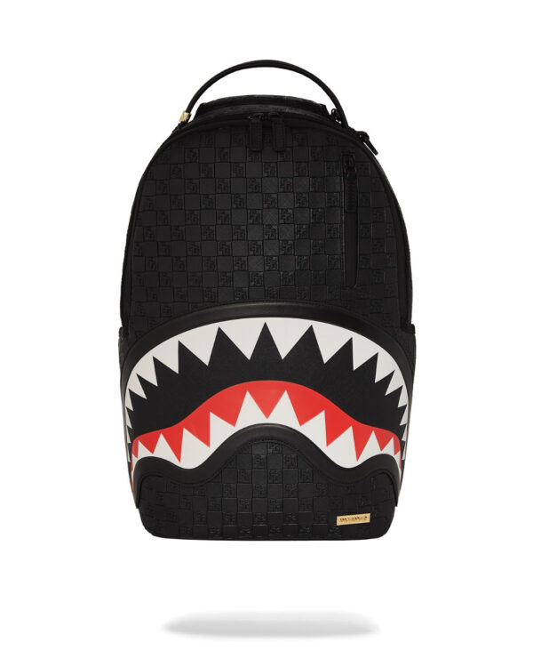 Zaino Sprayground BLACK OUT SHARKS IN PARIS DLXSV BACKPACK Nero - Foto 1