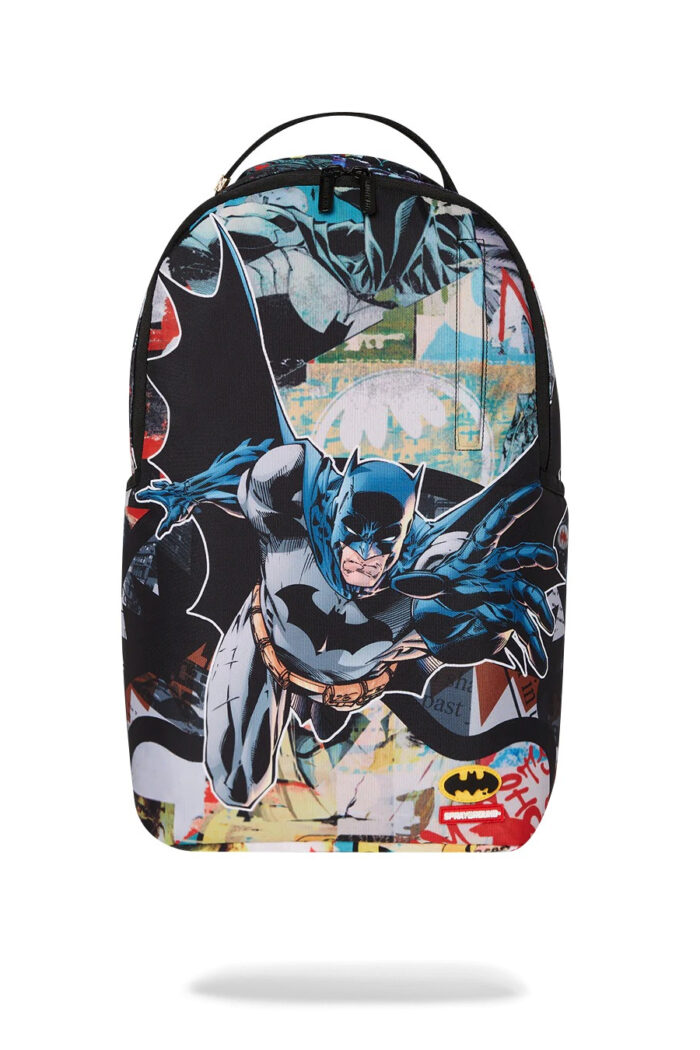 Zaino Sprayground DC BATMAN COLLAGE SHARK DLXR BACKPACK Nero