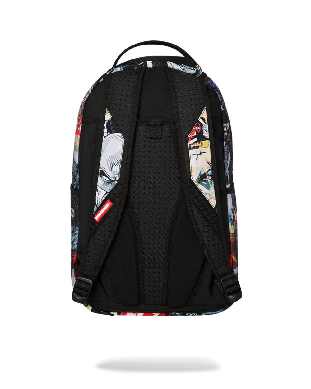 Zaino Sprayground DC BATMAN COLLAGE SHARK DLXR BACKPACK Nero - Foto 4