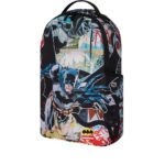 Zaino Sprayground DC BATMAN COLLAGE SHARK DLXR BACKPACK Nero - Foto 5