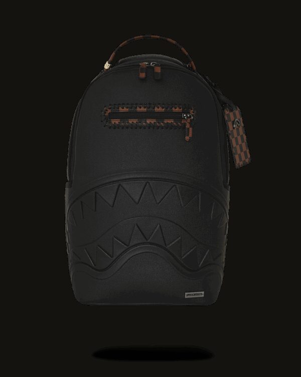Zaino Sprayground DOSE OF CHECK DEUX DLXS BACKPACK Nero - Foto 1