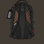 Zaino Sprayground DOSE OF CHECK DEUX DLXS BACKPACK Nero - Foto 4