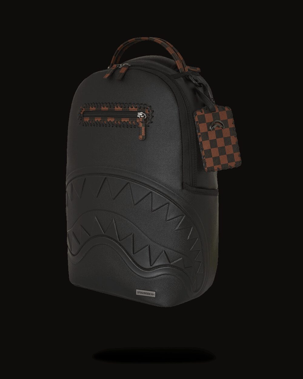 Zaino Sprayground DOSE OF CHECK DEUX DLXS BACKPACK Nero - Foto 5