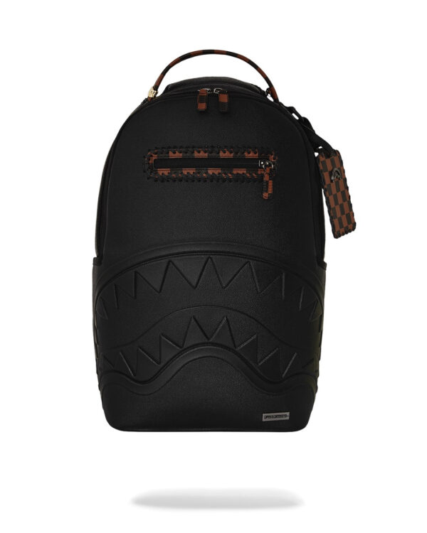 Zaino Sprayground DOSE OF CHECK DEUX DLXS BACKPACK Nero - Foto 1