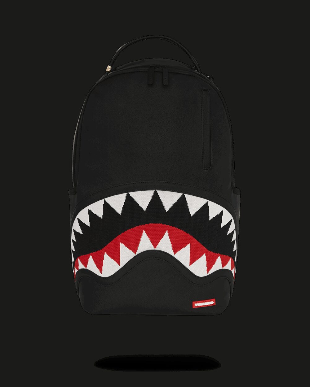 Zaino Sprayground FLY KNIT MOUTH DLX- SATIN BACKPACK Nero - Foto 1