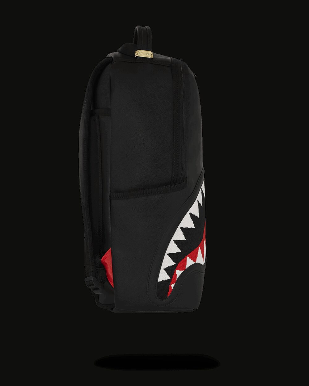 Zaino Sprayground FLY KNIT MOUTH DLX- SATIN BACKPACK Nero - Foto 3