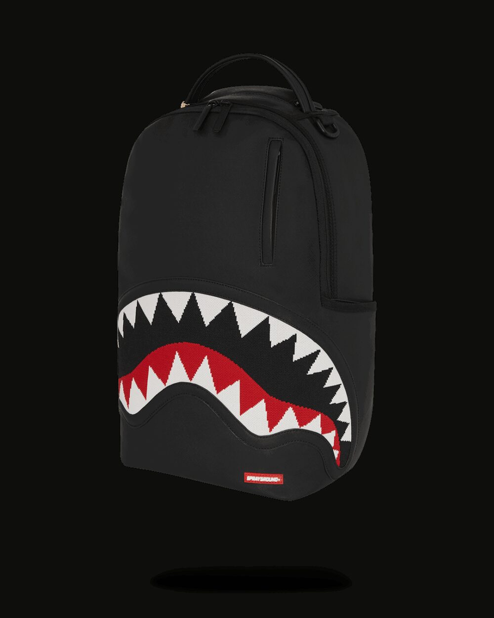 Zaino Sprayground FLY KNIT MOUTH DLX- SATIN BACKPACK Nero - Foto 5