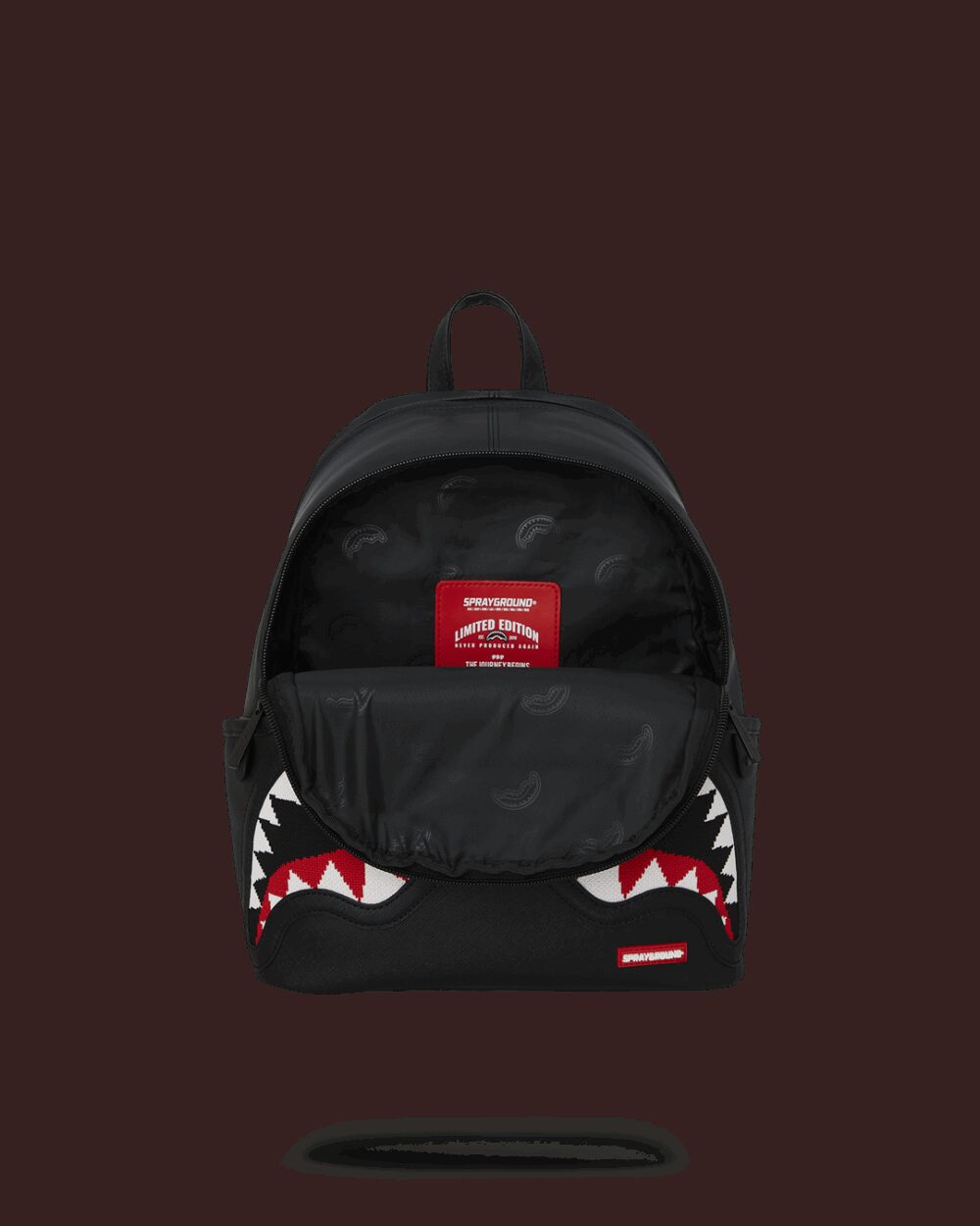 Zaino Sprayground FLY KNIT MOUTH SAVAGE Nero - Foto 5