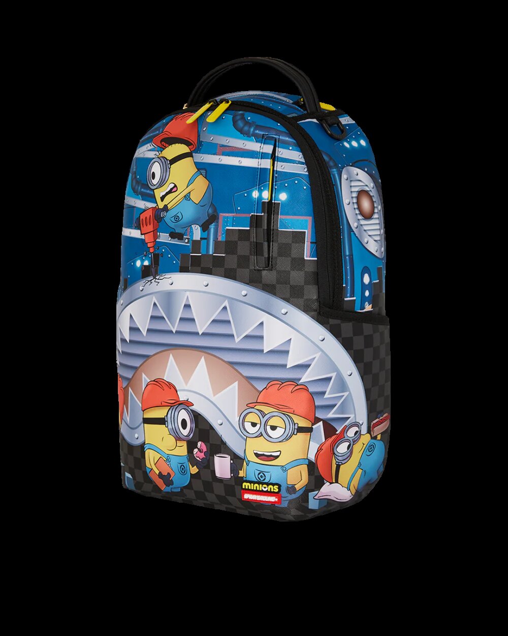 Zaino Sprayground MINION AND SPRAYGROUND SIGN BACKPACK Nero - Foto 5