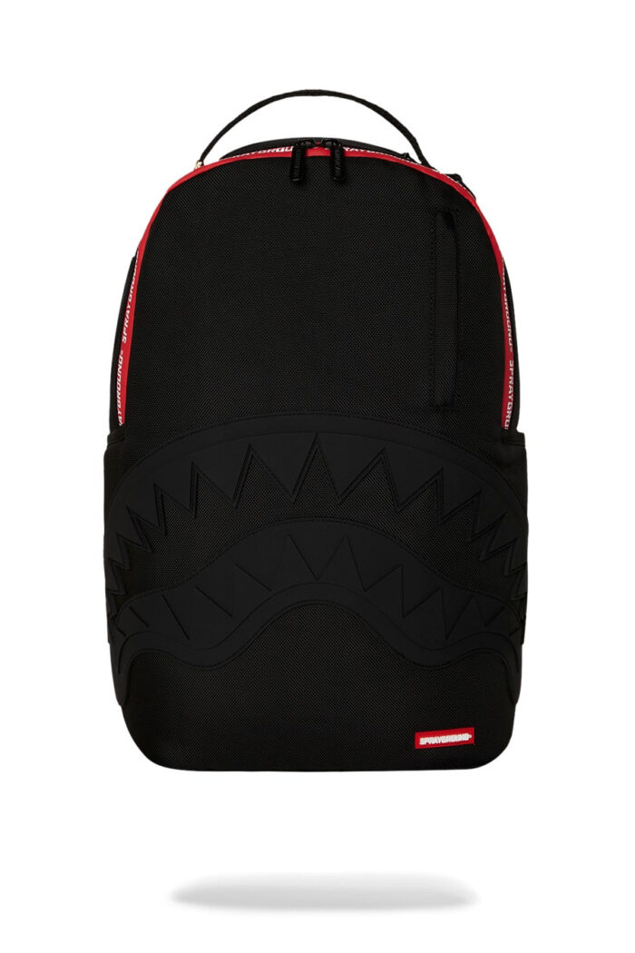 Zaino Sprayground PRINTED ZIPPER SHARK DLXR BACKPACK Nero