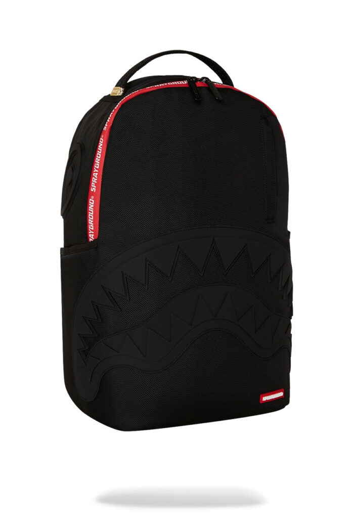 Zaino Sprayground PRINTED ZIPPER SHARK DLXR BACKPACK Nero