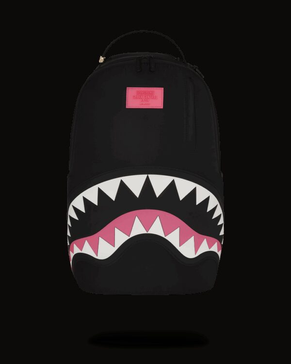 Zaino Sprayground SHARK CENTRAL NYLON BLACK PINK Nero - Rosa - Foto 1