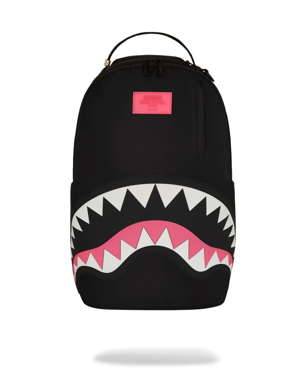 Zaino Sprayground SHARK CENTRAL NYLON BLACK PINK Nero - Rosa - Foto 1