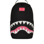 Zaino Sprayground SHARK CENTRAL NYLON BLACK PINK Nero - Rosa - Foto 1