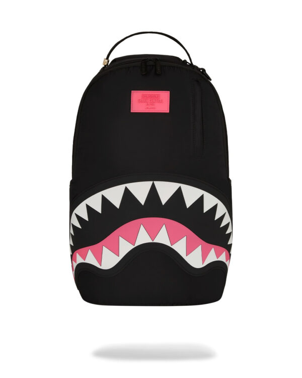 Zaino Sprayground SHARK CENTRAL NYLON BLACK PINK Nero - Rosa - Foto 1