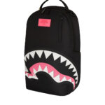 Zaino Sprayground SHARK CENTRAL NYLON BLACK PINK Nero - Rosa - Foto 5