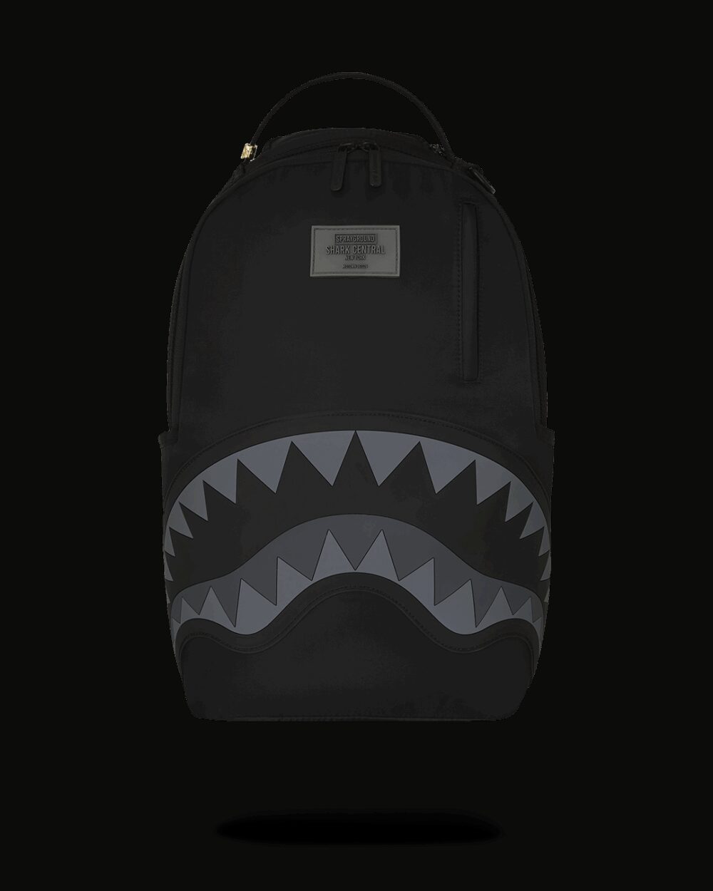 Zaino Sprayground SHARK CENTRAL NYLON BLACK Nero - Foto 1