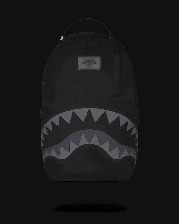 Zaino Sprayground SHARK CENTRAL NYLON BLACK Nero - Foto 1