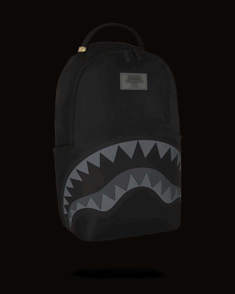 Zaino Sprayground SHARK CENTRAL NYLON BLACK Nero - Foto 2