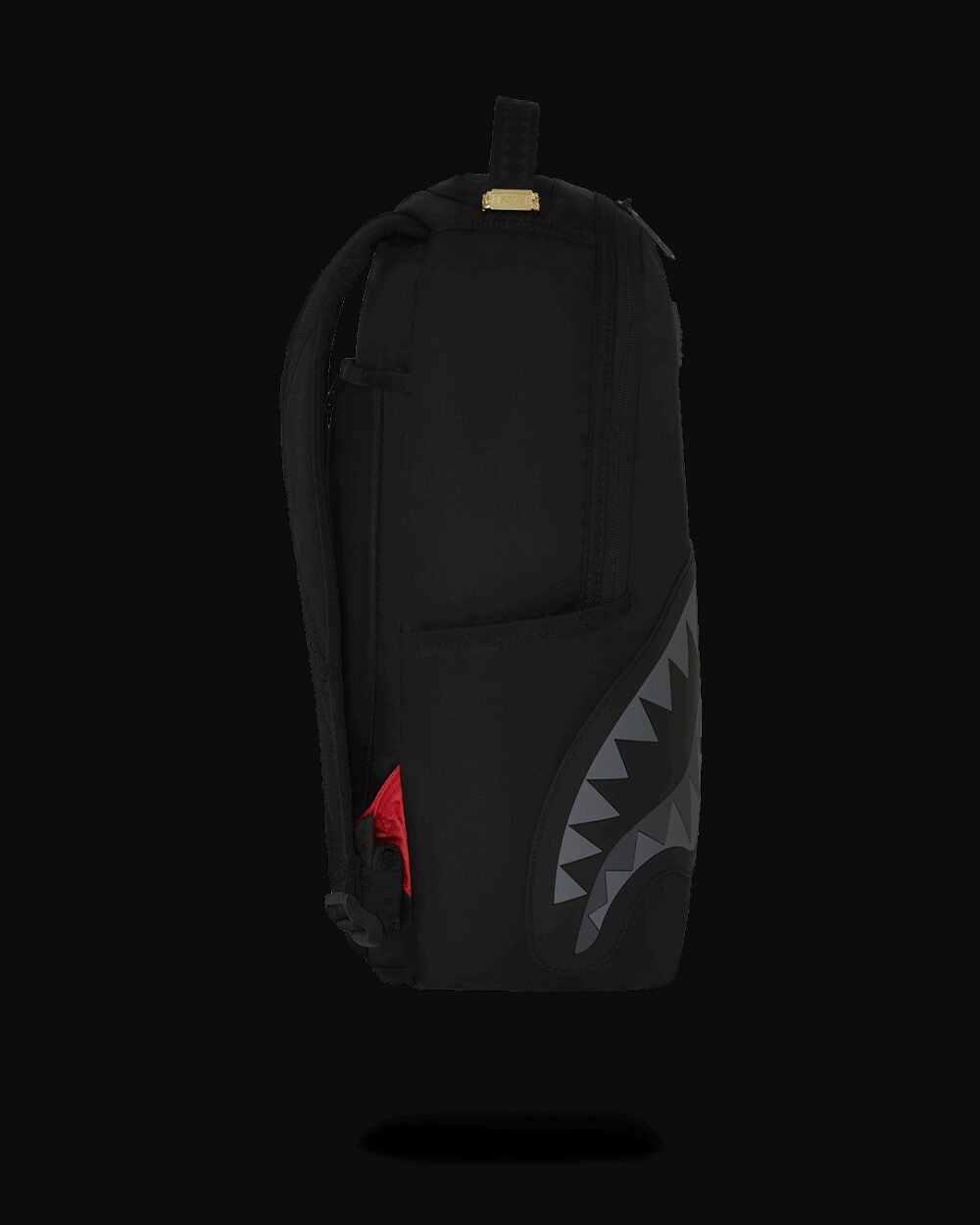 Zaino Sprayground SHARK CENTRAL NYLON BLACK Nero - Foto 3